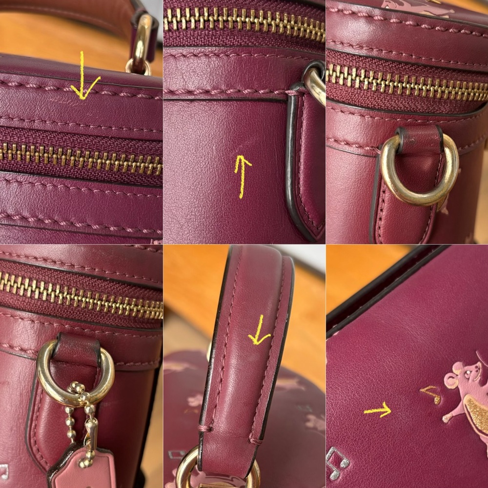 COACH Trail Bag With Party Mouse Print - Picture 8 of 16